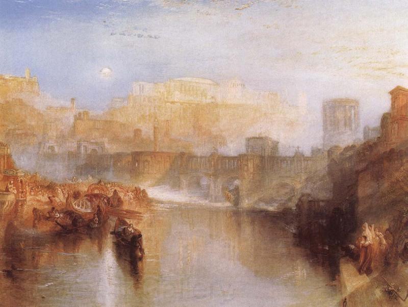J.M.W. Turner Agrippina landing with the Ashes of Germanicus France oil painting art